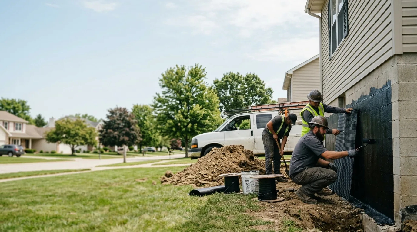 Basement Waterproofing in Edwards, IL near me